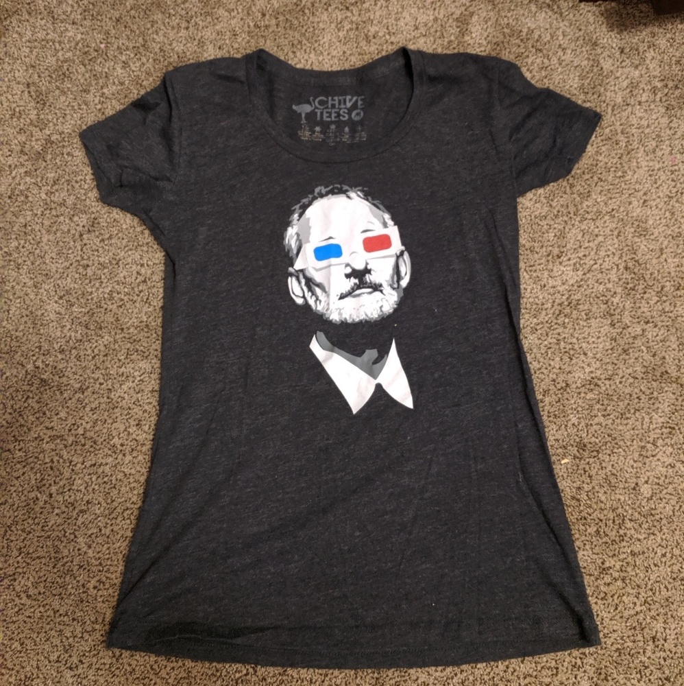 Bill Fucking Murray 3D Glasses Medium Chive Shirt